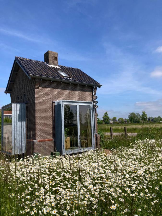Tiny House Van Hoogspanning Naar Ontspanning Wirdum Exteriör bild